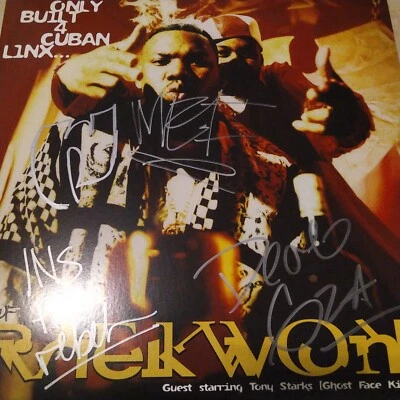 SIGNED Raekwon - Only Built 4 Cuban Linx Autographed by Method man Inspectah GZA - Image 1 of 4