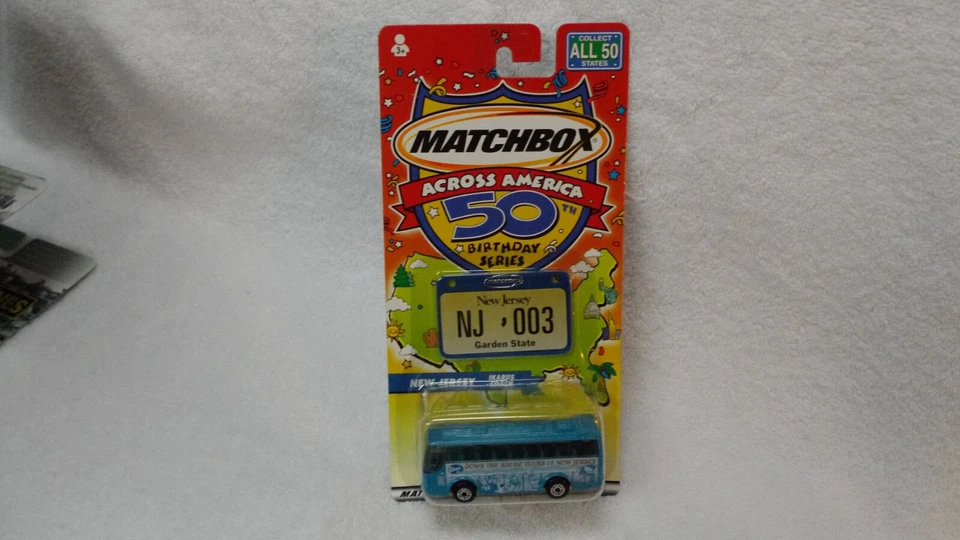 Matchbox Across America 50th Birthday NEVADA International Armored Car 1/81