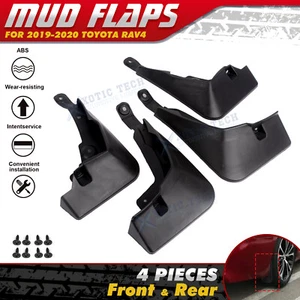 4PCS Exterior Mud Flap Splash Fender Guard Accessories For Toyota RAV4 2019-2025 - Picture 1 of 11