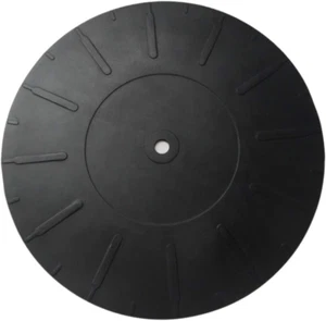 7 Inch Turntable Platter Mat Rubber Silicone Turntable Slipmat Pad for All LP Vi - Picture 1 of 12