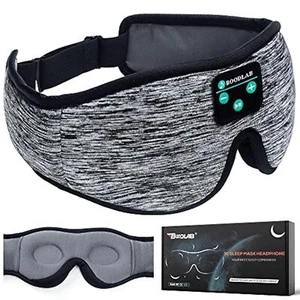 Schlafkopfhörer Schlafmaske 3D Schlafaugenmaske mit ultradünnen HD Stereo Lau... - Picture 1 of 8