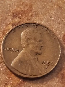 1956 D Lincoln Wheat Cent-" ERROR on "6" - Picture 1 of 5