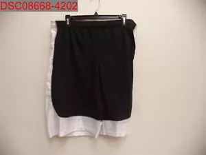 Nuovo senza etichette - Pantaloncino basket uomo ultra performance nero bianco, taglia XXL - Foto 1 di 8