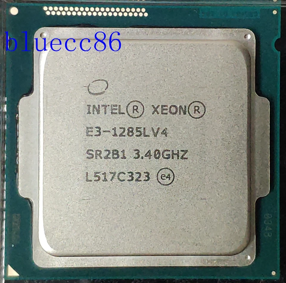 Intel Xeon E3-1285L V4 3.4GHz 4 Core SR2B1 LGA1150 65W CPU Processors - Image 1 of 2
