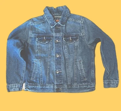 Children’s Place Denim Jean Jacket Boys Or Girls Size Small 5/6 ￼western School - Image 1 of 4