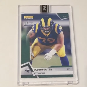 2018 Panini Instant Green #395 Rob Havenstein Los Angeles Rams NFC Champs #7/10 - Picture 1 of 2