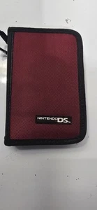 Nintendo DS Carrying Case Holds Console And Games Red G2 - Picture 1 of 2