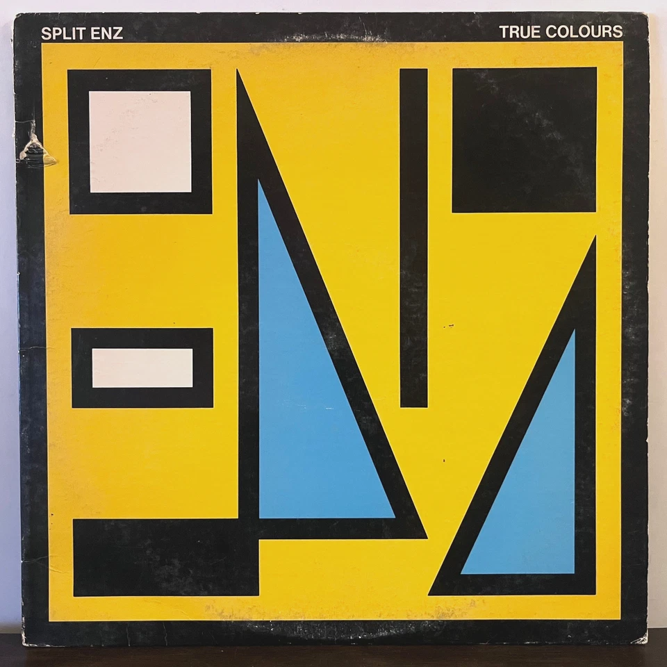 SPLIT ENZ - True Colours (Laser Etched) (1980) - 12" Vinyl Record LP - EX Foto 1 de 4