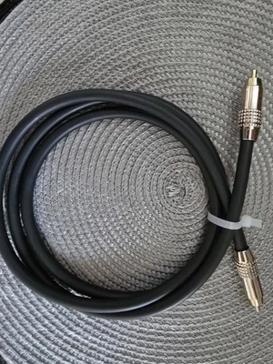 CANARE  / RCA  HYBRID  INTERCONNECT DAC CABLE  true 75 Ohm top quality  - Image 1 of 4