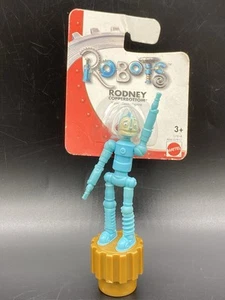 Robots RODNEY COPPERBOTTOM push button figure Mattel 4 1/2"H - Picture 1 of 3