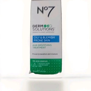 No7 Derm Solutions Tratamiento Suavizante AHA Aceitoso y Manchas 1.69 OZ - Caja Dañada - Imagen 1 de 1