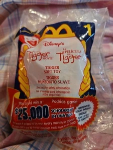 McDonald's Happy Meal Toy 2000 The Tigger Movie Tigger #1 New In Package Vintage - Picture 1 of 2