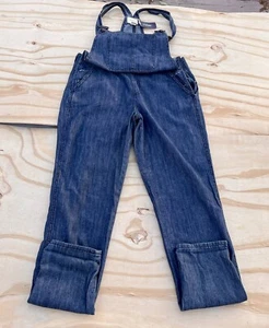 Forever 21 Denim Overall Women’s Dark Blue Size: 28 - New (Fashion Style) - Picture 1 of 6