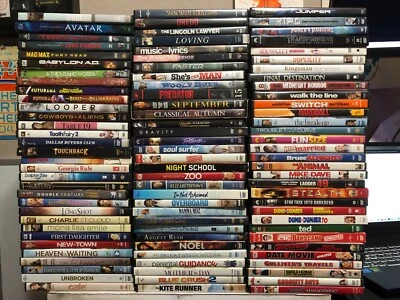 DVD Lot (Pick and Choose) MUST OWN DVDs Buy More Pay Less SEE LIST FOR MOVIES - Image 1 of 4