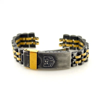 PULSERA COMPLETA TAG HEUER 1500 2 TONOS NEGRA RECUBIERTA DE PVD + CHAPADA EN ORO PARA DAMAS - 228/3 Foto 1 de 4