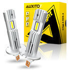 Auxito 2024 Upgraded H1 Led Bulb 1:1 Mini Size 6500K White Headlight Hi Low Beam