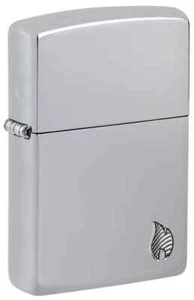 Zippo 46396, Flame Design Armor Lighter, High Polish Chrome Finish, NEW - Picture 1 of 3