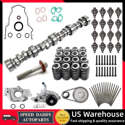 JUNTAS DE EJE DE LEVAS LS descuidadas etapa 3 bomba de aceite para 1999+ para Chevy GM + MÁS Foto 1 de 4