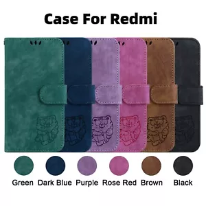 Hülle für Redmi Flip Leder Karten Brieftasche Ständer Stoßfest Niedlich Handy Hüllen - Bild 1 von 96