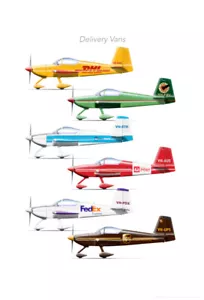 DELIVERY VANS - A3+ Profile Print - Bild 1 von 4