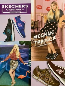 Meghan Trainor, Skechers Shoes, Full Page Print Ad - Picture 1 of 1