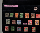Straits Settlements sc#238-52 Missing #245A (1937-41) Used