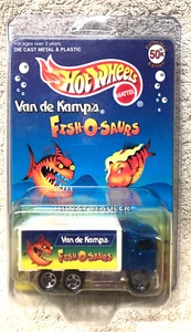 VAN DE KAMPS HIWAY HAULER fish-o-saurs hot wheels 1996 limited edition NEW - Picture 1 of 2