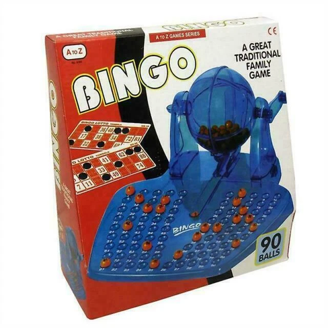 A to Z 90 Balls Bingo Game - Multicolor