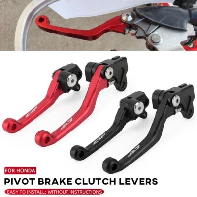Palancas de embrague de freno pivote para HONDA CRF150R 2007-2024 CRF250R CRF450R 2002-2003 Foto 1 de 4