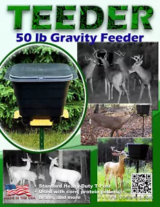 Gravity deer feeder - Picture 1 of 7