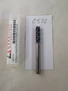 1 FINCHA DE CARBURO CERATIZIT 1/4" DIÁMETRO NUEVA. 1443172. 4 FL. LOC 7/8". (C572) - Imagen 1 de 2