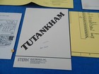 1982 Stern Konami TUTANKHAM video game user manual & schematics package