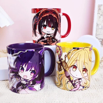 Keramik Kaffeebecher DATE A LIVE Kreativität Anime Milchtasse Cosplay Geschenke Neu - Bild 1 von 4