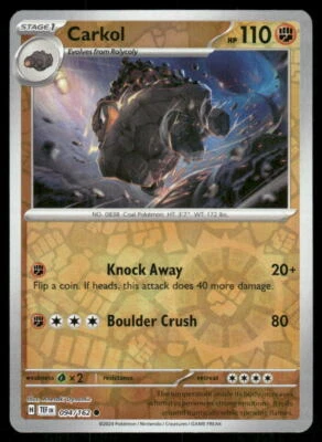 SV05: Temporal Forces #094/162 Carkol - Image 1 of 2