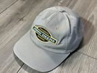 Vintage John Deere Trucker Hat, K-Products Headwear, Tan w/ Green Yellow Logo