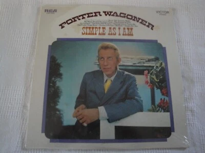PORTER WAGONER - simple as i am VINYL LP ALBUM NEW 1971 RCA RECORDS - Image 1 of 2