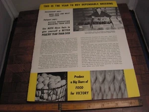 Circa 1943 Farming  Booklet Fairport Hatchery and Poultry Farm  Fairpoint NY - Picture 1 of 6