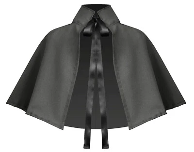 Gola curta feminina vitoriana gótica renascentista civil Lolita steampunk - Imagem 1 de 2