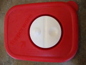 TUPPERWARE Replacement VENTED LID Seal Only Red #3388A - Picture 1 of 1