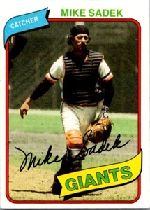 1980 Topps Baseball #462 Mike Sadek *NM* - Bild 1 von 1