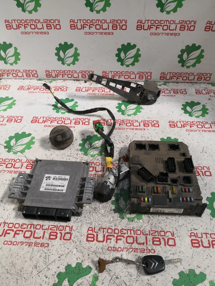 9655756780 Kit CENTRALINA MOTORE  / IAW48P27H 5255960  CITROËN C2 22725 - Immagine 1 di 3