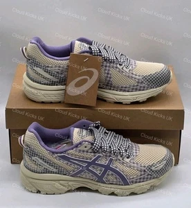 Asics X Story MFG. Gel Venture 6 'Vanilla & Violet' UK 10 1203A712-250 Brand New - Picture 1 of 8