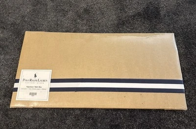 Polo Ralph Lauren Caja de Regalo Marrón con Cinta Nuevo Sellado Vacío Medidas 19 x  Foto 1 de 3