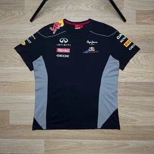 Red Bull Infiniti Pepe Jeans F1 Formula Racing T Shirt Men's XL - Picture 1 of 13