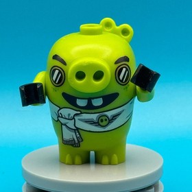 LEGO: Pilot Pig (ANG004) - From Angry Birds Set 75822 (2016)- RETIRED! LOOK!
