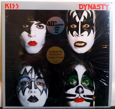 KISS – Dynasty 40th Anniversary Translucent Green Vinyl 2019 LP W/ Poster - Image 1 of 4
