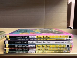 Reading Corner Phonics Grade 1 (Yellow): Band 1: Educational Reading Set of 6 - Picture 1 of 3