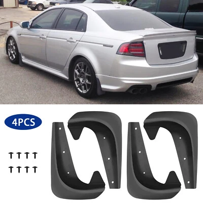 For Acura TL 4PCS Front Rear Mud Flap Splash Guards Splashguard Mudflaps Fender Foto 1 de 4