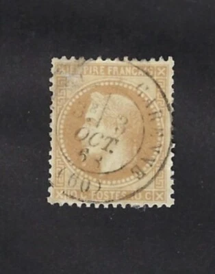 N° 28 Type I, bon centrage, b dentelure, pas d'aminci, oblitéré, très beau - Photo 1/2