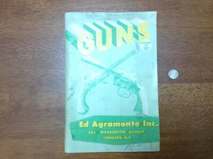 1968 Ed Agramonte Guns Catalogue Pistols Revolvers Swords Daggers Shotguns - Picture 1 of 10